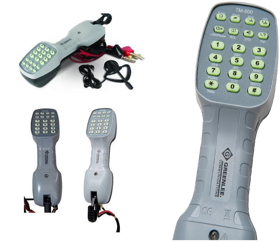 Telephone Tone Test Set, Wire tracker. Greenlee TM-500. NEW