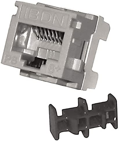 Belden Ax101323- Cat6 Modular Jack Rj45 Mdvo Style - Red (Tia 606)