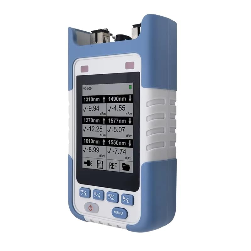 10G PON Power Meter, LCD Display, 3 Wavelengths. EPON/XGPON/XGSPON. Stock USA
