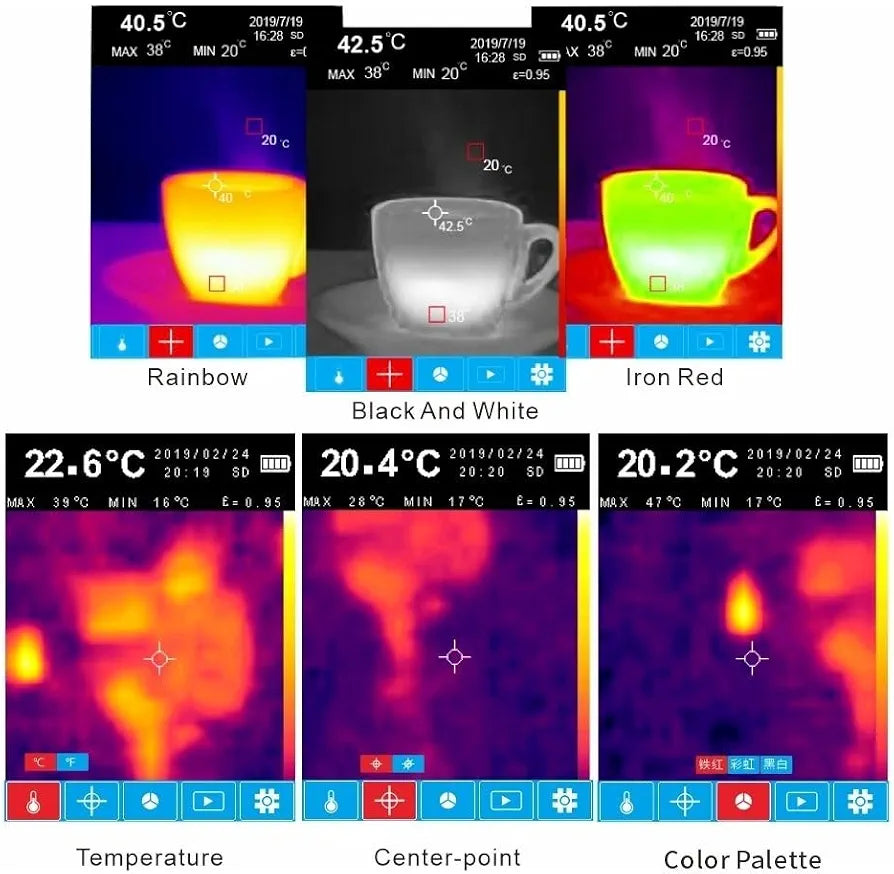 NOYAFA Thermal Camera NF-521 Industry Handheld Thermal Imaging Camera Non-Contact Handheld NOYAFA Thermal Camera Environmental Testers Infrared Thermometer