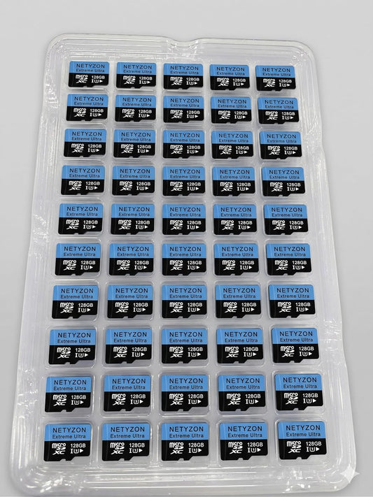 128GB Ultra microSDXC, 50 Memory Card - Up to 100 MB/s, C10, U1, Full HD, A1 for Security Cams