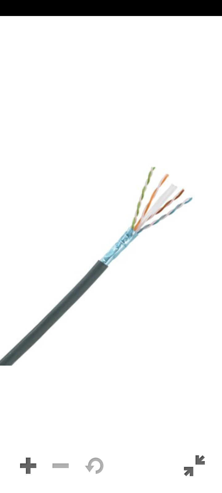 PFL6X04BU-CEG_BLUE.  Copper Cable, Cat 6A, 23 AWG, F/UTP, LSZH-3, Blue