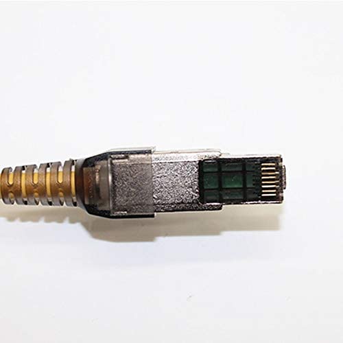 RJ45 Adapter 10Gbps Shielded RJ45  5Pcs CAT.6A Tool-Free Crimp Cable Connector CAT.6A Ethernet Plug