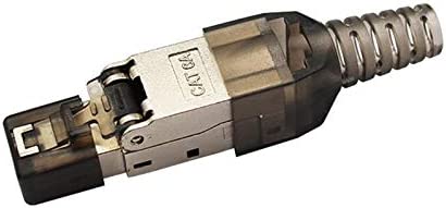 RJ45 Adapter 10Gbps Shielded RJ45  5Pcs CAT.6A Tool-Free Crimp Cable Connector CAT.6A Ethernet Plug