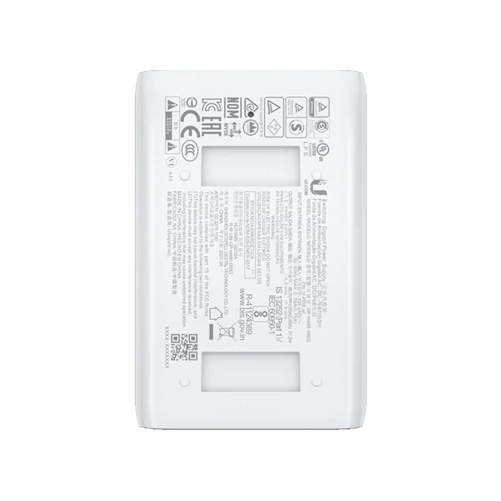 Compact PoE+ Injector Capable of Delivering 30 W of Power to Your Ubiquiti Access Points and Cameras